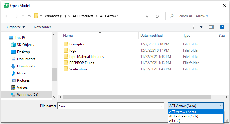 Importing and Exporting from Other AFT Products