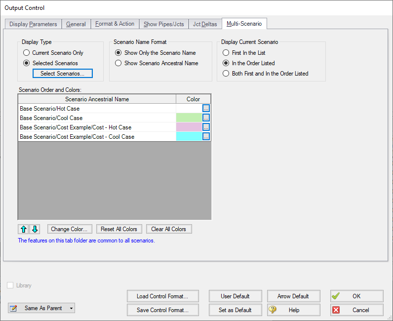 Output Control