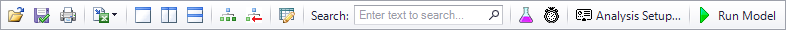 The Common Toolbar in AFT Fathom.