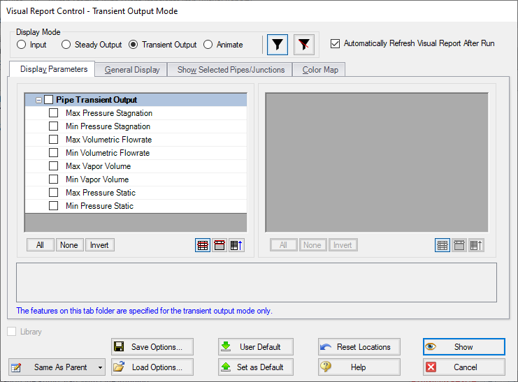Visual Report Control