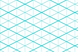 Isometric grid.